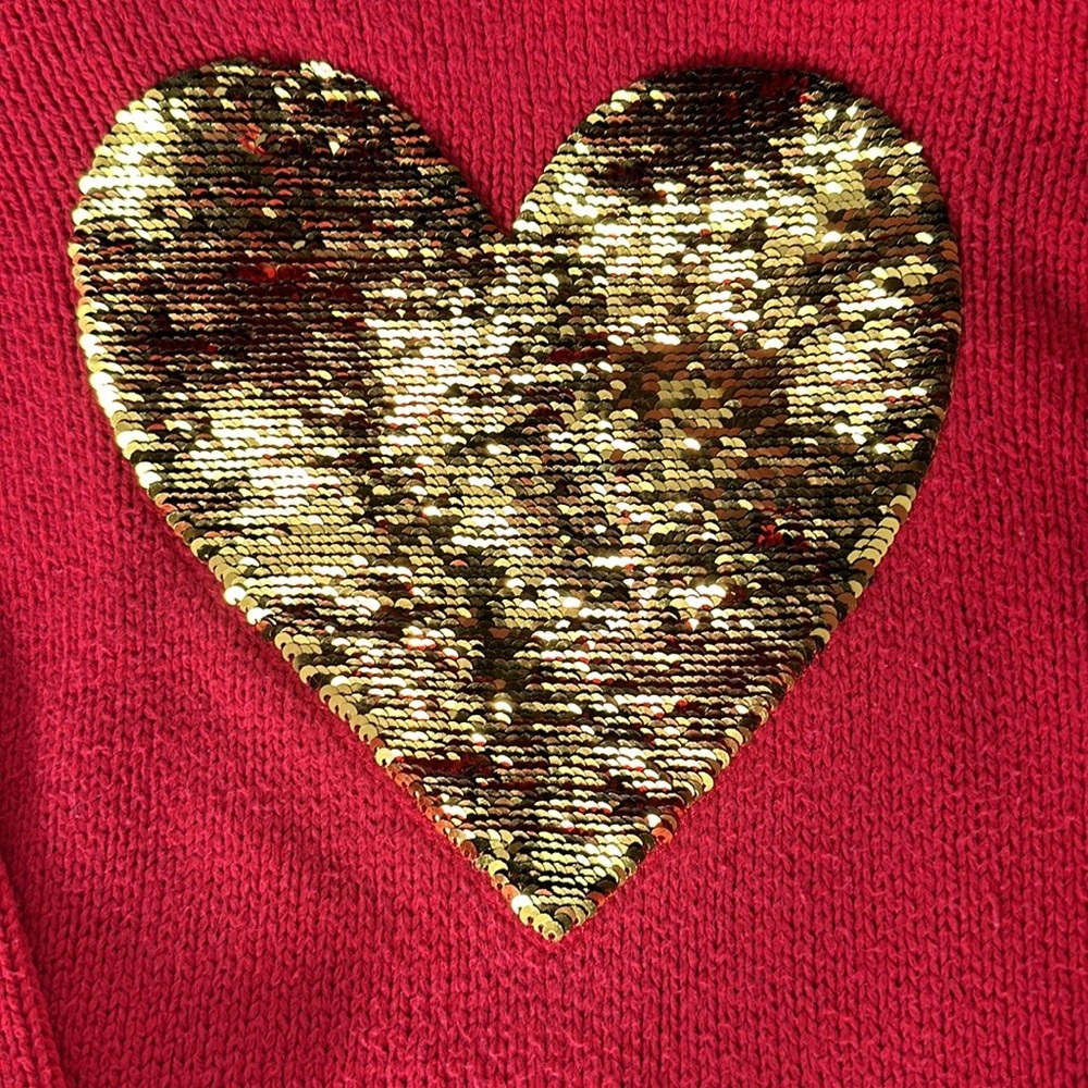 Kids changing sequins sweater